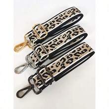 Fashionable Leopard Print & Color Blocking Thickened Adjustable Shoulder Strap For Shoulder Crossbody And Water Bottle Strap Multipurpose Use - Gold - View 6