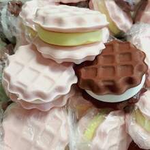 1pc 2026 Bestseller Original New Huafu Multi-Layer Biscuit Squeeze Toy, Slow Rebound Stress Relief, Perfect Gift For Festivals, Birthdays, Valentines, Interesting Present - Multicolor - View 2