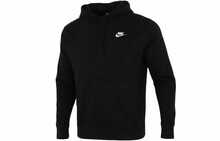 Sudadera Nike Sportswear Club con estampado de logotipo sólido, para hombre, color negro - Negro - Ver 13