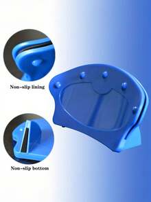 1个扑克牌架，塑料免提牌架，用于纸牌游戏，扑克牌架支架，扑克牌架底座。 - 彩色 - 查看 3