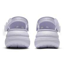 Crocs Dép bít mũi rỗng nhẹ, kiểu dáng cổ điển với họa tiết hoa, thích hợp cho cả nam và nữ, thoải mái khi sử dụng hàng ngày, ngoài trời, thể thao và dạo chơi. - Sương giá tím - Xem 5