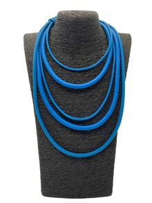 MARLIWOO 1pc Gothic Multi-Layer Coil Decor Necklace, Unique Punk Style Fashion Party Accessory For Women - Multicolor - View 11