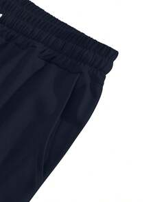 Voidago Men's Long Sleeve Sweatshirt And Cargo Pants Set, Drawstring Waist With Multiple Pockets,Casual And Versatile,Cozy Stylish Outfits For Men - Navy Blue - View 9
