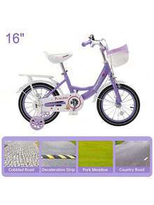 Kids Bikes - Purple - View 5