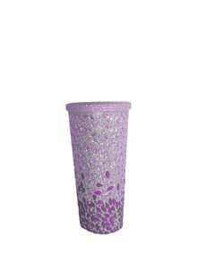 1pc Diamond-Encrusted Bead - Featuring A Sparkling Pearlescent Design, This Reusable Cup With A Straw Is Leak-Proof And Perfect For Party Drinks, Daily Use, And As A Birthday/Valentine's Day Gift - Multicolor - View 11