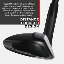 Gold Precision Hybrid Club Reg - Right + Graphite + Regular + PW - View 5