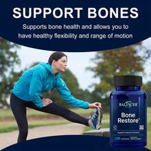 Balincer Bone Restore Capsules - With Vitamin D3, Calcium, Zinc And More - Suppoprt Bone Ability - 120 Capsules - 1 Bottle - View 8