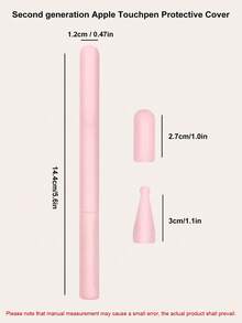 Apple Pencil Gen 2 卡通双盖触控笔盒，保护套防摔、防水、防尘、触摸屏笔架 - 彩色 - 查看 6