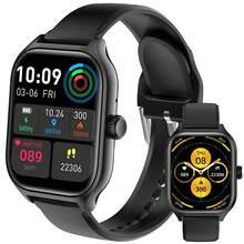 Smartwatch With HD AMOLED Screen, NFC, GPS, And Waterproof Display (2.01 Inches). - Black - View 1