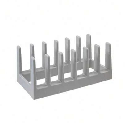 Organizador de tapa de olla de cocina, Rejilla de secado de tazones y platos, Estantería de escritorio creativa, Rejilla separadora de platos y ollas