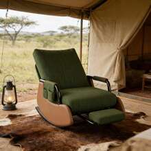 Mtanvxay Living Room Chairs - Green - View 3