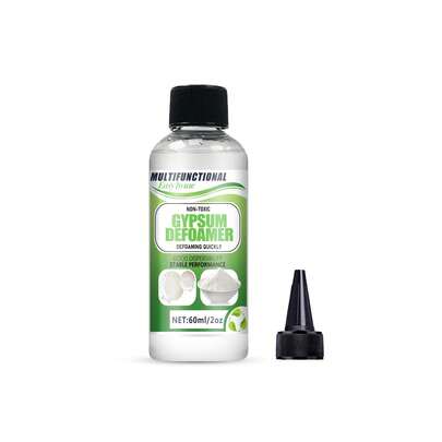 60ml Plaster Defoamer Liquid - Anti-Foaming Formula For Bubble Removal In Handmade Plaster, Plaster Dolls, Chalk & Molds - Defoamer Suitable For DIY Crafts, Sculpting, Plaster Products