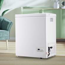 WANAI 4.0 Cubic Feet Capacity Refrigerator, Equipped With Temperature Display Function, Compact Mini Freezer With 2 Detachable Baskets, Suitable For Any Location,White - 美規B型插(110-127V) - 查看 10