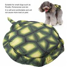 SDZ90 Disfraz de tortuga para perro Traje de Halloween para cosplay Traje divertido para mascotas pequeñas SDZ90 Disfraz de tortuga M - Verde - Ver 8