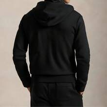 Polo Ralph Lauren Double-Knit Full-Zip Hoodie,Embroidered Logo Hoodie - Unisex - màu đen - Xem 5