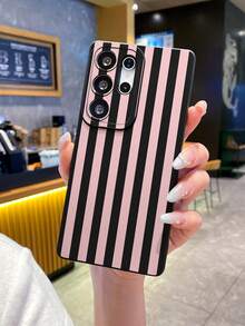 1个条纹图案黑色瞳孔防摔TPU材质手机壳，适合作为节日礼物，兼容三星、小米、红米、OPPO、VIVO等手机，男女通用 - 彩色 - 查看 8