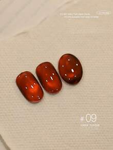 MISS SHAKA 10毫升 冬春美甲 情人节美甲 爆炸金红粉闪粉玻璃珠猫眼凝胶指甲油 新年超闪闪粉 百搭白色 流行色 美甲沙龙 家用DIY美甲用品 - 彩色 - 查看 19