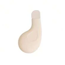 Ferramenta de Limpeza de Cravos com Formato Humano - Limpador de Poros Facial Suave, Colher de Cuidados com a Pele Não Elétrica com Superfície Texturizada e Alça Verde Clara, Universal para Todas as Estações - Multicolorido - Visão 10