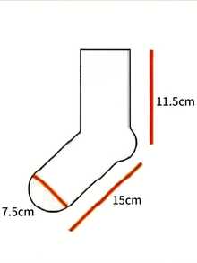 Chaussettes mi-mollet pour hommes, chaussettes de sport pour automne/hiver, chaussettes polyvalentes à motif de bloc de couleur et de lettres, respirantes et absorbant l'humidité, convenant aux jeunes adultes et aux étudiants - Multicolore - Voir 7