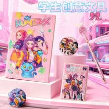 K-POP Inspired Ultimate Stationery Set With Stylish Designs, Ideal For Fans To Express Fandom In Notes, Journals And Daily Writing Activities - Multicolor - View 7