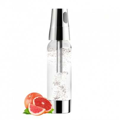 Portable Soda Siphon, 1L Travel Sparkling Water Maker Machine For Home & Outdoor, Carbonated Water Soda Streaming Machine, Soda Maker For Cocktails Or Fizzy Drink, 8 Gram CO2 Cartridges(Not Included)