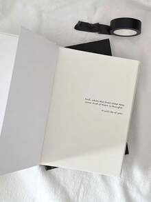 1本韩式B6笔记本，高品质学生简约DIY加厚空白日记本，多功能笔记本，ins风，返校必备文具 - A - 查看 2