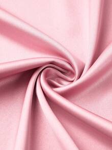 abyoxi 女士粉色缎面吊带垂领露背交叉系带大蝴蝶结装饰修身鱼尾长裙，优雅复古，性感青春，适合派对、浪漫约会、正式晚宴、生日、婚礼等场合，春夏修身美人鱼长裙 - 豆沙色 - 查看 9