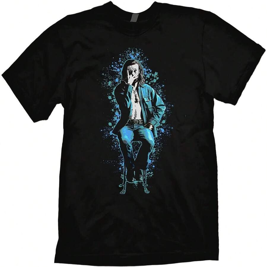Gee Carlin T-Shirt Fine Art Styled Design By Jared Swart All Seasons,220g Pure Cotton Single-Sided Printed Crew Neck Short-Sleeved T-Shirt,Unisex Top,Base Layer - 顏色3 - 查看 1