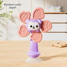 Đồ chơi xoay giác hút phù hợp cho trẻ sơ sinh và trẻ tập đi - Đồ chơi giác quan làm từ nhựa ABS, với 6 tay cầm nhiều màu sắc, phù hợp để mang theo khi đi du lịch, nhà hàng, sử dụng tại nhà, giúp phát triển kỹ năng vận động và khả năng nhận thức - Nhiều màu - Xem 8