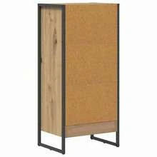vidaXL Bücherregal Kunsthandwerk Eiche 80 X 30 X 155 Cm Holzwerkstoff - Brown - View 7