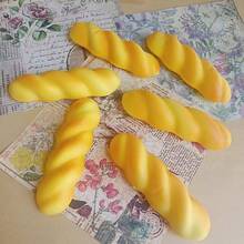 1件装 - 2026新款 - 柔软逼真的扭扭面包慢回弹创意减压玩具，质地细腻粘稠，透气材质，舒缓食物模型礼品 - 节日礼物，创意惊喜，完美礼物 - 彩色 - 查看 4