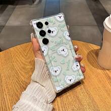 透明なソフトカードスロット付き Coala プレミアムパターン電話ケース 耐衝撃カバー A54/A53/A52(A52S)/A34(5G)/A14(5G)/S21/S22/S23/S23+/S23U および S24 シリーズ A15/A35(5G) と互換性あり/A55(5G)/A25(5G) 最新 S25 シリーズ A16/A36/A56 - 透明な黒 - チェックする 7