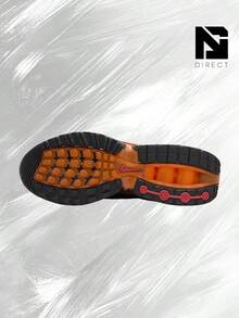 Nike Air Max Dn Laser Orange Comet Red – Men's Lifestyle Sneakers – Shose For Man-Vintage-Spring & Summer-Inspired Running Shoes, Shock-Absorbing Comfort, Gym To Streetwear Casual Wear-Mother's Day Gifts-Father's Day Gift–HM0810 800 - Laser Orange/Comet Red/Black - 查看 5