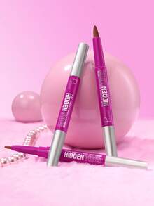 哑光双效防水防汗多功能唇线笔 - 持久顺滑，旋转式设计，不结块、不干燥。 - #01 - 查看 8