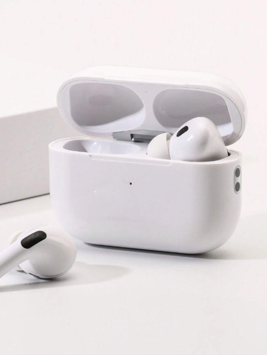 真无线耳机 - 兼容苹果和安卓系统，内置麦克风，防汗设计，电池续航时间长达 24 小时 - 白色，耳机 > 无线耳机，无线耳塞，耳塞，头戴式耳机 - 白色 - 查看 1