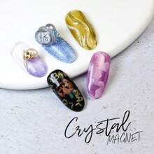 ファッションNAILREPUBLIC マグネット ジェル 10ml マグネットネイル クリスタルマグネット ジェルネイル ボトルタイプ 全5色 ハートマグ マグネット ジェルネイル マグジェル キラキラ ギャラクシーネイル #69 - 69 - チェックする 7