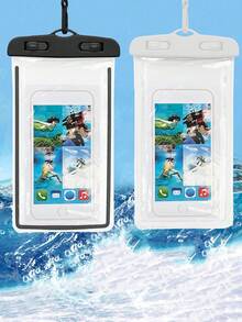 Universal Waterproof Phone Pouch, Waterproof Mobile Phone Bag - It Has A Luminous Function, Waterproof Cell Phone Dry Bag, Waterproof Phone Case, Phone Waterproof Bag, Compatible With Iphone 17 16 15 14 13 Pro Max Plus Air, For Swimming, Rafting, Diving, Underwater Photography, Beach, Outdoor Sport, Travel, Holiday, Pool, Outdoor Sports. - Multicolor - View 20