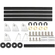 carrito organizadorOrganizadores de herramientas carro de herramientas Rendimiento duradero Fiable y práctico Fácil de montar para taller de garaje para accesorios RC - negro - Ver 4