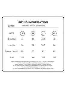 Traje casual y elegante para mujer: Blazer de manga larga negro + Falda, Primavera/Verano - Negro - Ver 7
