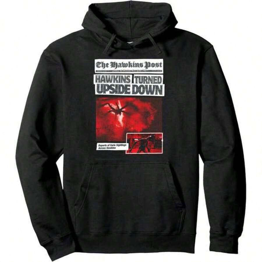 Men Outdoor Hoodies & Sweatshirts - Black - View 1