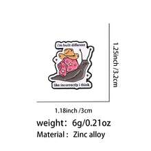 Cute Animals Cats Shih Tzu Dogs Enamel Pin Cartoon Rabbit Raccoon Brooch Pins Lapel Pin Badge On Backpack Clothing Accessories Jewelry Frineds Gifts - Black - View 24