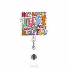 1pc DISCO Rotating Alligator Clip Retractable ID Card Holder - Multicolor - View 18