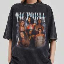 Photo Retro Bootleg Shirt_ Y2K Party Tee, Christmas Gift - Black - View 1