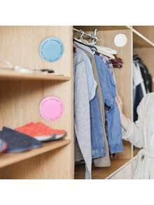 30/20/10pcs Long-Lasting Fragrant Deodorizer, Suitable For Bathroom, Bedroom, Closet, Car And Home Toilet, Solid Round Air Freshener - Multi Scents - View 3
