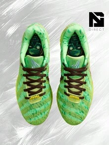 Nike Ja 3 Zombie – Men's Lifestyle Sneakers – Shoes For Man -Vintage-Autumn & Winter-Inspired Running Shoes, Shock-Absorbing Comfort, Gym To Streetwear Casual Wear - Prefect Thanks Giving Day & Chrismas Gift- HV9923 700 - Light Lemon Twist/Hemp/Bright Crimson/Black - 查看 3