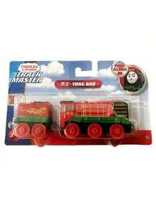Mattel 1 pieza Juego de tren de juguete de metal Thomas & Friends - Locomotora de empuje Gordon, Edward, Emily con vagones, Percy, Toby, Harold Serie de metal de tren de juguete de empuje, adecuado para niños de 3+ años, regalo para el Día del Niño, cumpleaños, Navidad - Multicolor - Ver 19
