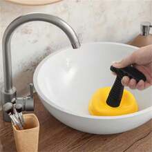 Silicone Toilet Drain Cleaner, Vacuum Plunger High Pressure Pump Drain Opener, Reusable Household Drain Remover - Multicolor - View 1