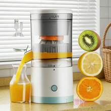 licuadora portatil, exprimidor naranjas, mini licuadora, exprimidor de naranjas, exprimidor, exprimidor naranja, exprimidor jugo, exprimidor de jugos, exprimidor de naranja, extractor de jugo industrial, extractor de naranja, exprimidor de naranjas electrico, exprimidor limones electrico, extractor de jugo de naranja, Máquina para hacer jugos, máquina para hacer jugos, máquina para hacer jugos de kiwi, máquina para hacer jugos de naranja, máquina para hacer jugos frescos, exprimidor eléctrico, electrodomesticos cocina, electrodomesticos, electrodomésticos, Sencillo y hermoso, fácil de operar, adecuado para el hogar, la escuela, la empresa, los viajes (blanco) - Blanco - Ver 2