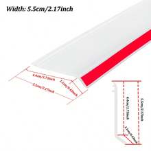 Transparent Waterproof Sealing Strip Window Water Blocking Bar Self Adhesive Door Under Draft Stopper Balcony Water Deflector - Transparent - View 10