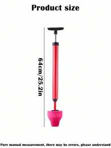Toilet Plungers - Red - View 3